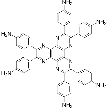 4,4',4'',4''',4'''',4'''''-(Dipyrazino[2,3-f:2',3'-h]quinoxaline-2,3,6,7,10,11-hexayl)hexaaniline|CS-1612419