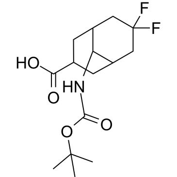 9-((tert-Butoxycarbonyl)amino)-7,7-difluorobicyclo[3.3.1]nonane-3-carboxylic acid|CS-1612433