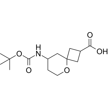8-((tert-Butoxycarbonyl)amino)-5-oxaspiro[3.5]nonane-2-carboxylic acid|CS-1612463