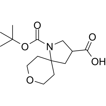 1-(tert-Butoxycarbonyl)-8-oxa-1-azaspiro[4.5]decane-3-carboxylic acid|CS-1630470