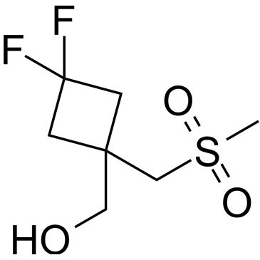 (3,3-Difluoro-1-((methylsulfonyl)methyl)cyclobutyl)methanol|CS-1630478