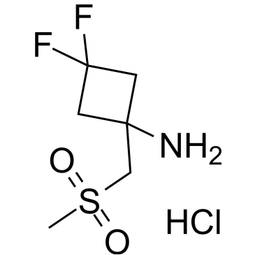 3,3-Difluoro-1-((methylsulfonyl)methyl)cyclobutan-1-amine hydrochloride|CS-1630479