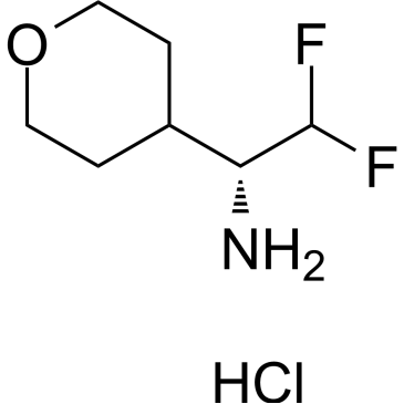 (R)-2,2-Difluoro-1-(tetrahydro-2H-pyran-4-yl)ethan-1-amine hydrochloride|CS-1630502