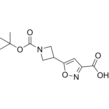 5-(1-(tert-Butoxycarbonyl)azetidin-3-yl)isoxazole-3-carboxylic acid|CS-1630573