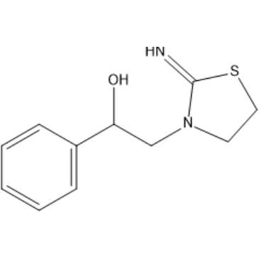 2-(2-Imino-1,3-thiazolidin-3-yl)-1-phenylethanol|CS-1633702