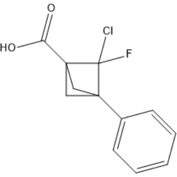 2-Chloro-2-fluoro-3-phenylbicyclo[1.1.1]pentane-1-carboxylic acid|CS-1633828
