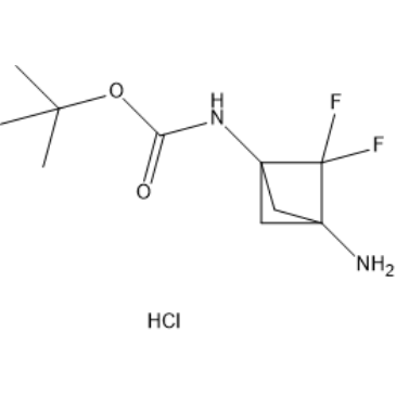 tert-Butyl (3-amino-2,2-difluorobicyclo[1.1.1]pentan-1-yl)carbamate hydrochloride|CS-1633829