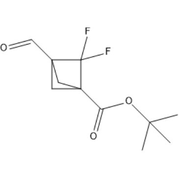 tert-Butyl 2,2-difluoro-3-formylbicyclo[1.1.1]pentane-1-carboxylate|CS-1633832
