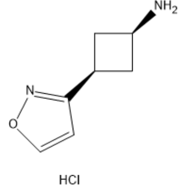 cis-(1s,3s)-3-(Isoxazol-3-yl)cyclobutan-1-amine hydrochloride|CS-1633835