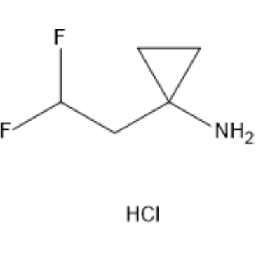 1-(2,2-Difluoroethyl)cyclopropan-1-amine hydrochloride|CS-1633839