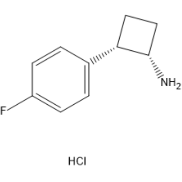 rel-(1R,2R)-2-(4-Fluorophenyl)cyclobutan-1-amine hydrochloride|CS-1633843