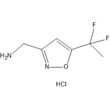 (5-(1,1-Difluoroethyl)isoxazol-3-yl)methanamine hydrochloride|CS-1633845