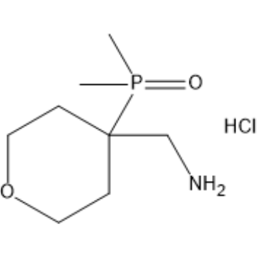 (4-(Aminomethyl)tetrahydro-2H-pyran-4-yl)dimethylphosphine oxide hydrochloride|CS-1633868