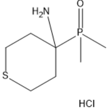 (4-Aminotetrahydro-2H-thiopyran-4-yl)dimethylphosphine oxide hydrochloride|CS-1633870