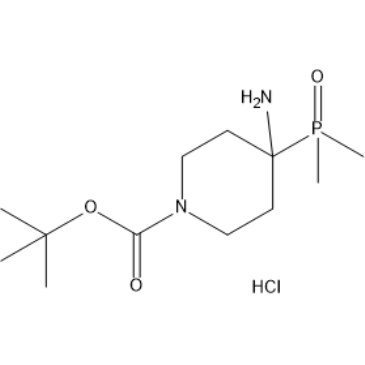 tert-Butyl 4-amino-4-(dimethylphosphoryl)piperidine-1-carboxylate hydrochloride|CS-1633874
