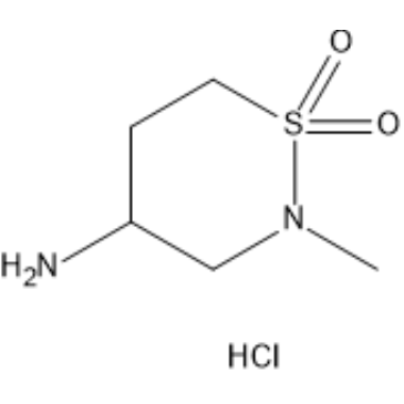 4-Amino-2-methyl-1,2-thiazinane 1,1-dioxide hydrochloride|CS-1633879