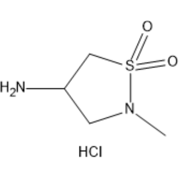 4-Amino-2-methylisothiazolidine 1,1-dioxide hydrochloride|CS-1633886