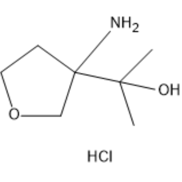 2-(3-Aminotetrahydrofuran-3-yl)propan-2-ol hydrochloride|CS-1633910