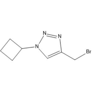 4-(Bromomethyl)-1-cyclobutyl-1H-1,2,3-triazole|CS-1633928