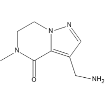 3-(Aminomethyl)-5-methyl-6,7-dihydropyrazolo[1,5-a]pyrazin-4(5H)-one|CS-1633936