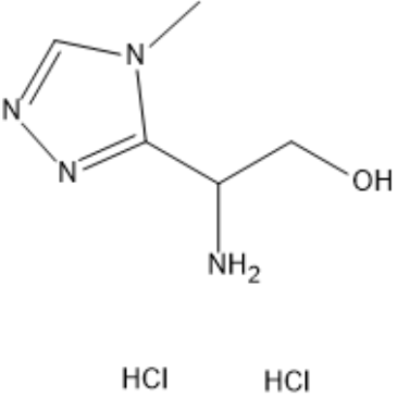 2-Amino-2-(4-methyl-4H-1,2,4-triazol-3-yl)ethan-1-ol dihydrochloride|CS-1633946