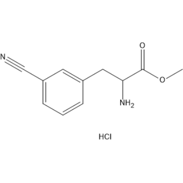 Methyl 2-amino-3-(3-cyanophenyl)propanoate hydrochloride|CS-1634144
