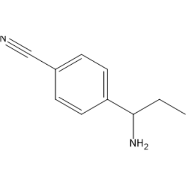 4-(1-Aminopropyl)benzonitrile|CS-1634196