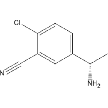 (S)-5-(1-Aminoethyl)-2-chlorobenzonitrile|CS-1634209