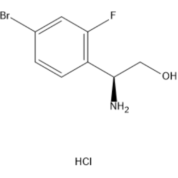 (S)-2-Amino-2-(4-bromo-2-fluorophenyl)ethan-1-ol hydrochloride|CS-1634223