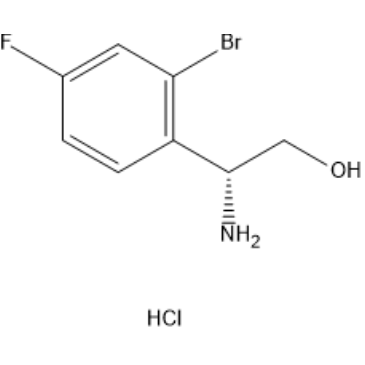 (R)-2-Amino-2-(2-bromo-4-fluorophenyl)ethan-1-ol hydrochloride|CS-1634224