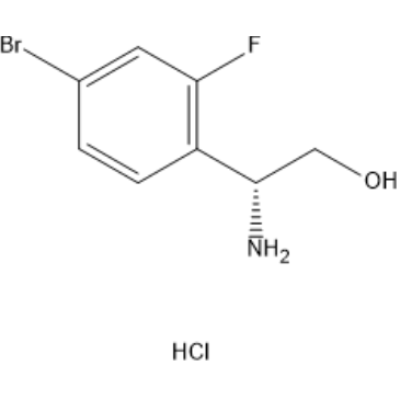 (R)-2-Amino-2-(4-bromo-2-fluorophenyl)ethan-1-ol hydrochloride|CS-1634225