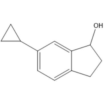 6-Cyclopropyl-2,3-dihydro-1H-inden-1-ol|CS-1634235