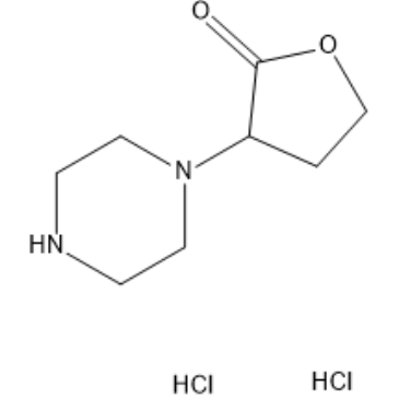 Bis(3-(piperazin-1-yl)dihydrofuran-2(3H)-one) dihydrochloride|CS-1634241