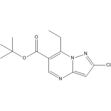 tert-Butyl 2-chloro-7-ethylpyrazolo[1,5-a]pyrimidine-6-carboxylate|CS-1634388