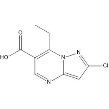 2-Chloro-7-ethylpyrazolo[1,5-a]pyrimidine-6-carboxylic acid|CS-1634389
