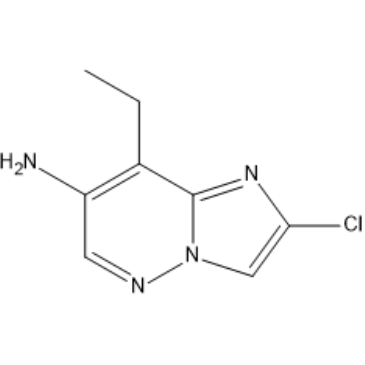 2-Chloro-8-ethylimidazo[1,2-b]pyridazin-7-amine|CS-1634390