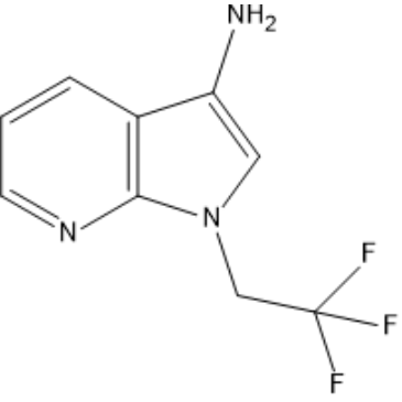 1-(2,2,2-Trifluoroethyl)-1H-pyrrolo[2,3-b]pyridin-3-amine|CS-1634400