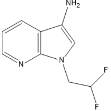 1-(2,2-Difluoroethyl)-1H-pyrrolo[2,3-b]pyridin-3-amine|CS-1634401