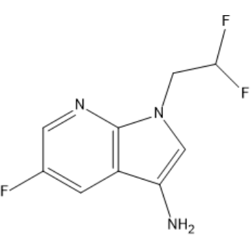 1-(2,2-Difluoroethyl)-5-fluoro-1H-pyrrolo[2,3-b]pyridin-3-amine|CS-1634403