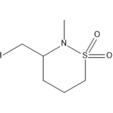 3-(Iodomethyl)-2-methyl-1,2-thiazinane 1,1-dioxide|CS-1634404