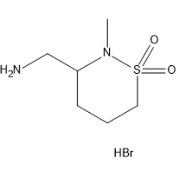 3-(Aminomethyl)-2-methyl-1,2-thiazinane 1,1-dioxide hydrobromide|CS-1634405