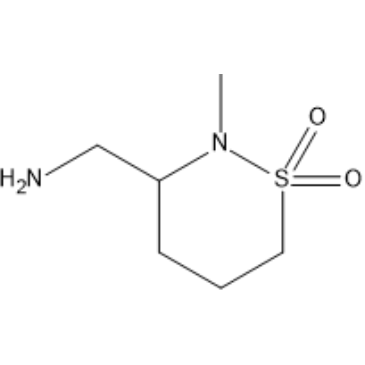 3-(Aminomethyl)-2-methyl-1,2-thiazinane 1,1-dioxide|CS-1634406