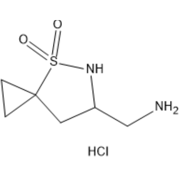 6-(Aminomethyl)-4-thia-5-azaspiro[2.4]heptane 4,4-dioxide hydrochloride|CS-1634411