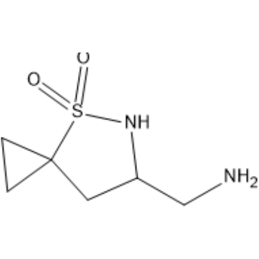 6-(Aminomethyl)-4-thia-5-azaspiro[2.4]heptane 4,4-dioxide|CS-1634412