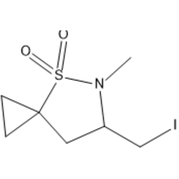 6-(Iodomethyl)-5-methyl-4-thia-5-azaspiro[2.4]heptane 4,4-dioxide|CS-1634413