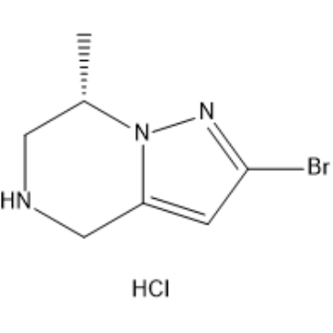 (S)-2-Bromo-7-methyl-4,5,6,7-tetrahydropyrazolo[1,5-a]pyrazine hydrochloride|CS-1634416