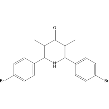 2,6-Bis(4-bromophenyl)-3,5-dimethylpiperidin-4-one|CS-1634436