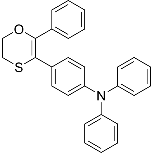 N,N-Diphenyl-4-(2-phenyl-5,6-dihydro-1,4-oxathiin-3-yl)aniline|CS-1634440