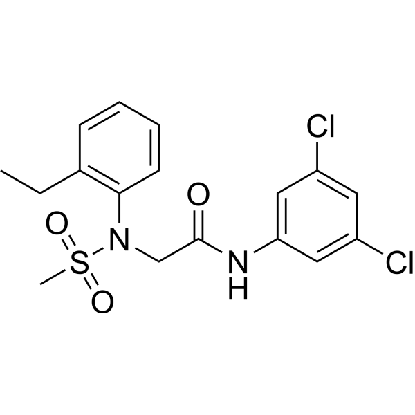 N-(3,5-Dichlorophenyl)-2-(N-(2-ethylphenyl)methylsulfonamido)acetamide|CS-1634443