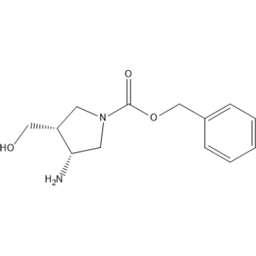 Benzyl (3R,4R)-3-amino-4-(hydroxymethyl)pyrrolidine-1-carboxylate|CS-1634444
